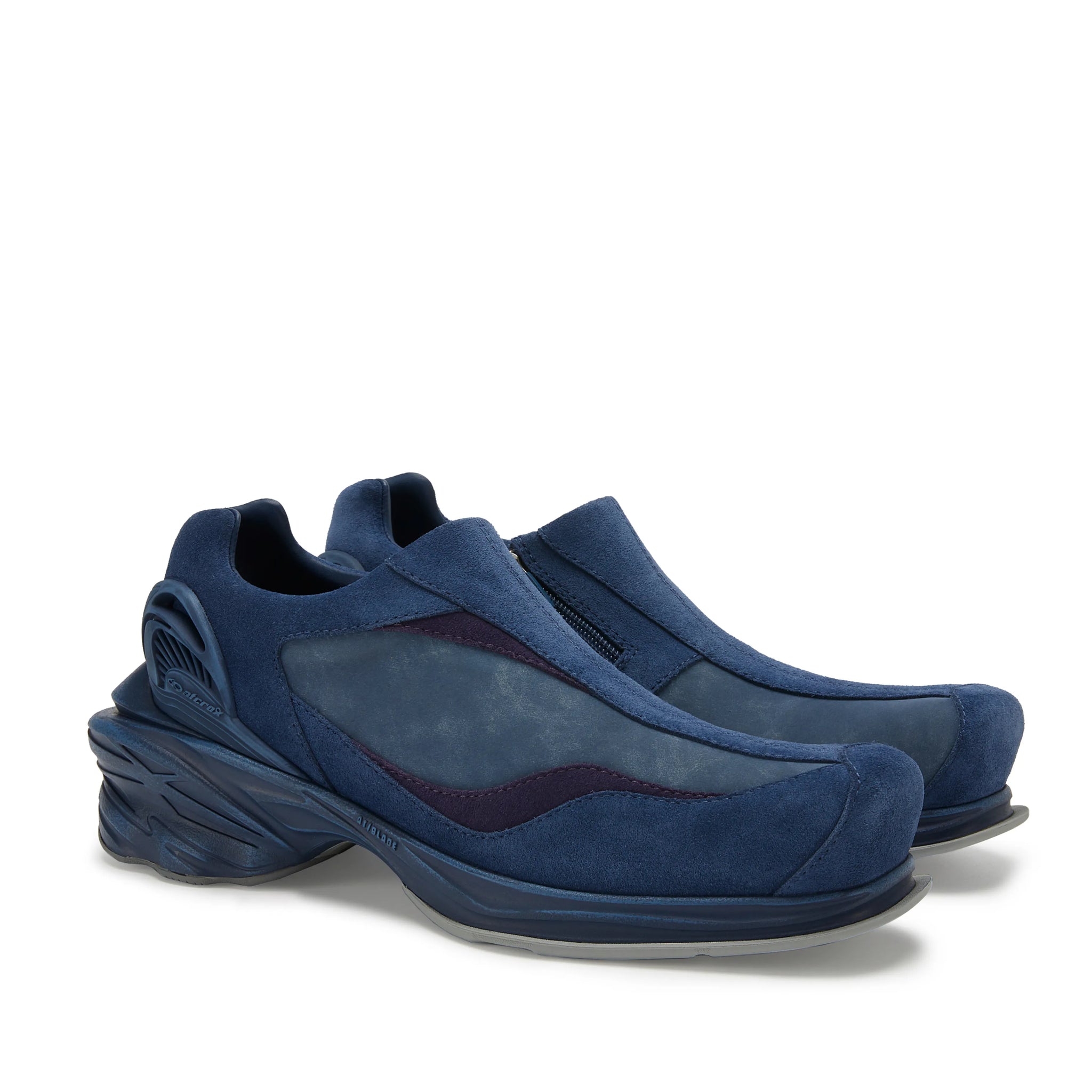 ATCROX PUMICE Hand-tie-dyed sheepskin and cowhide vintage sports shoes