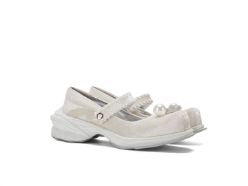 ATCROX&Florentinaleinter Velvet pearl Swarovski ballet sneakers
