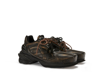 ATCROX TRIPLE300 Retro sports shoes made of fully polished cowhide