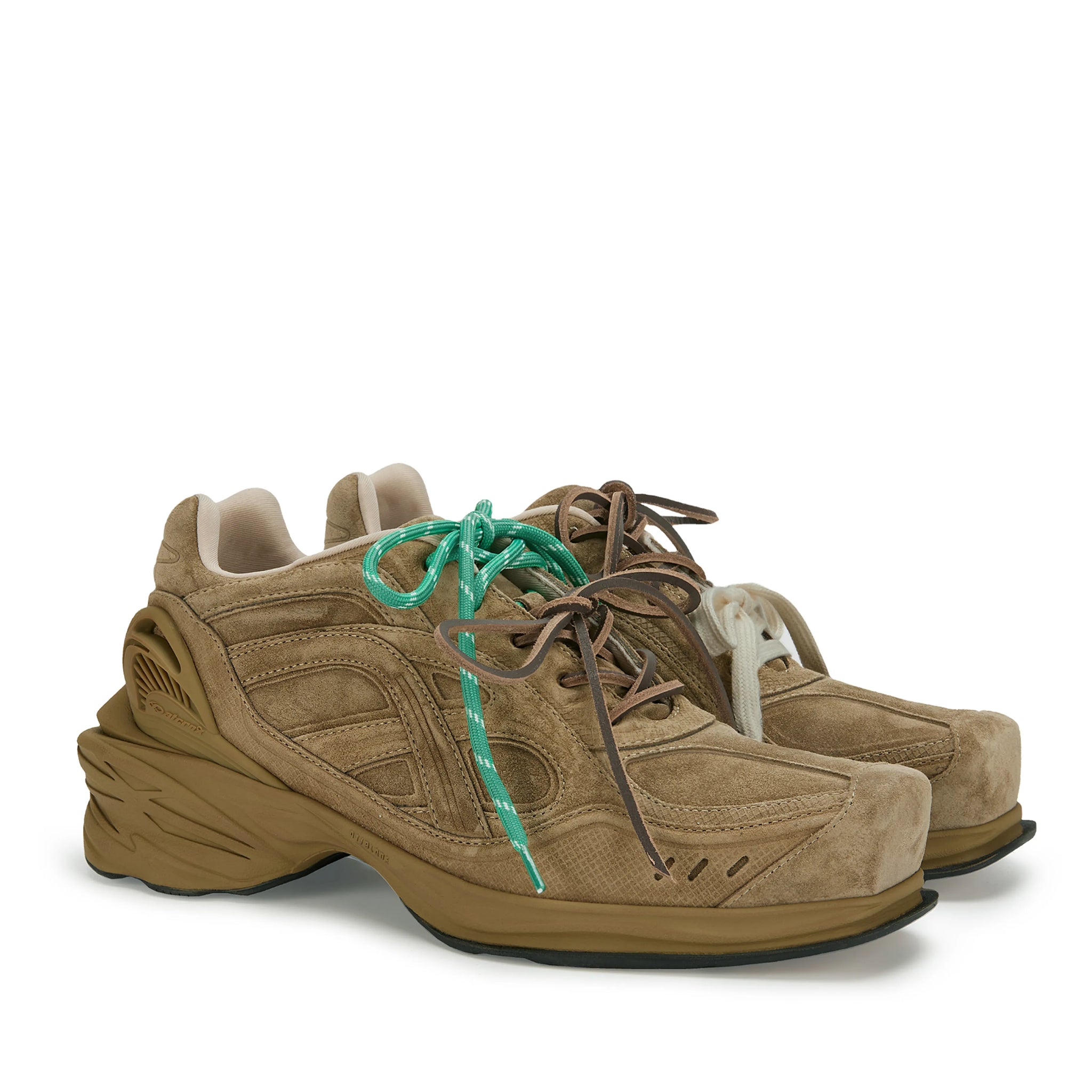 ATCROX TRIPLE300 Retro sports shoes made of suede cowhide